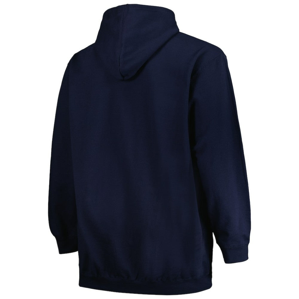 Seattle Kraken Profile Big & Tall Arch Over Logo Pullover Hoodie On Sale