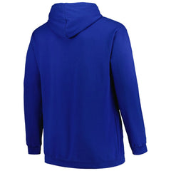 Tampa Bay Lightning Profile Big & Tall Arch Over Logo Pullover Hoodie Outlet