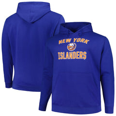 New York Islanders Profile Big & Tall Arch Over Logo Pullover Hoodie Sale