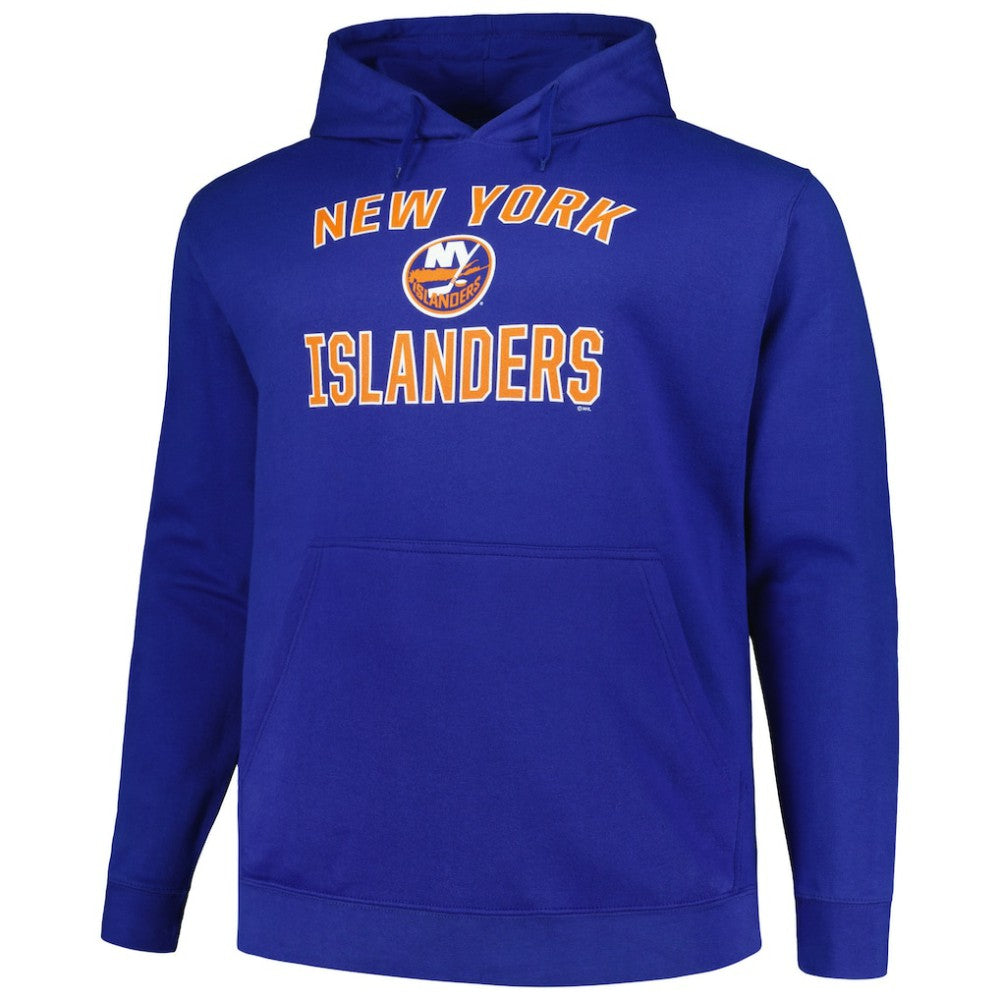 New York Islanders Profile Big & Tall Arch Over Logo Pullover Hoodie Sale