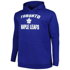 Toronto Maple Leafs Profile Big & Tall Arch Over Logo Pullover Hoodie Discount