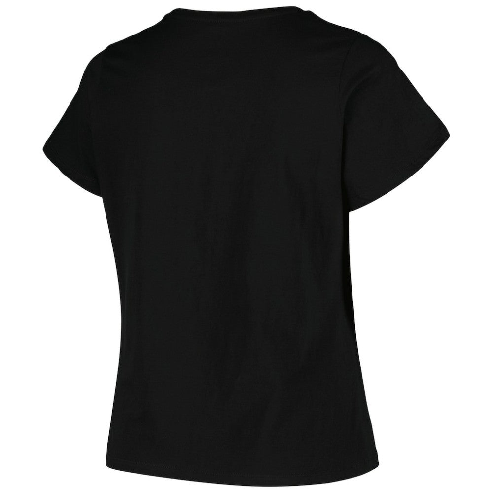 Boston Bruins Profile Women's Plus Size Arch Over Logo T-Shirt Online