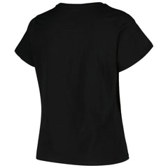 Boston Bruins Profile Women's Plus Size Arch Over Logo T-Shirt Online