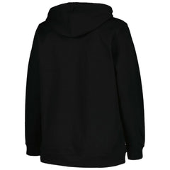 Boston Bruins Profile Women's Plus Size Arch Over Logo Pullover Hoodie Outlet