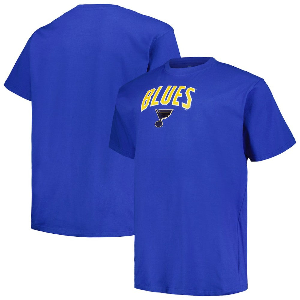 St. Louis Blues Profile Big & Tall Arch Over Logo T-Shirt Discount