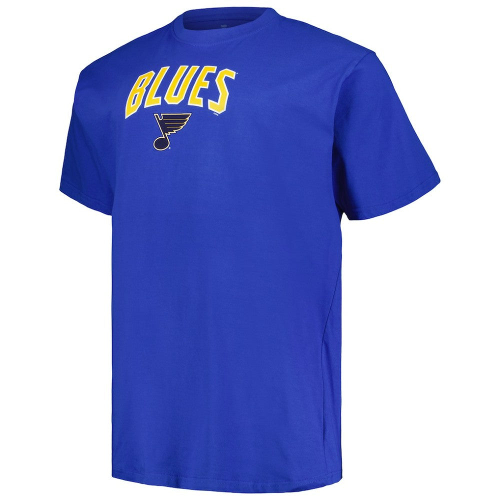 St. Louis Blues Profile Big & Tall Arch Over Logo T-Shirt Discount