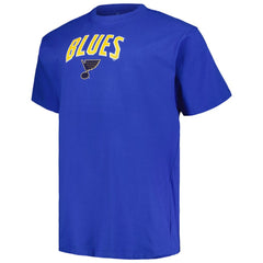 St. Louis Blues Profile Big & Tall Arch Over Logo T-Shirt Discount