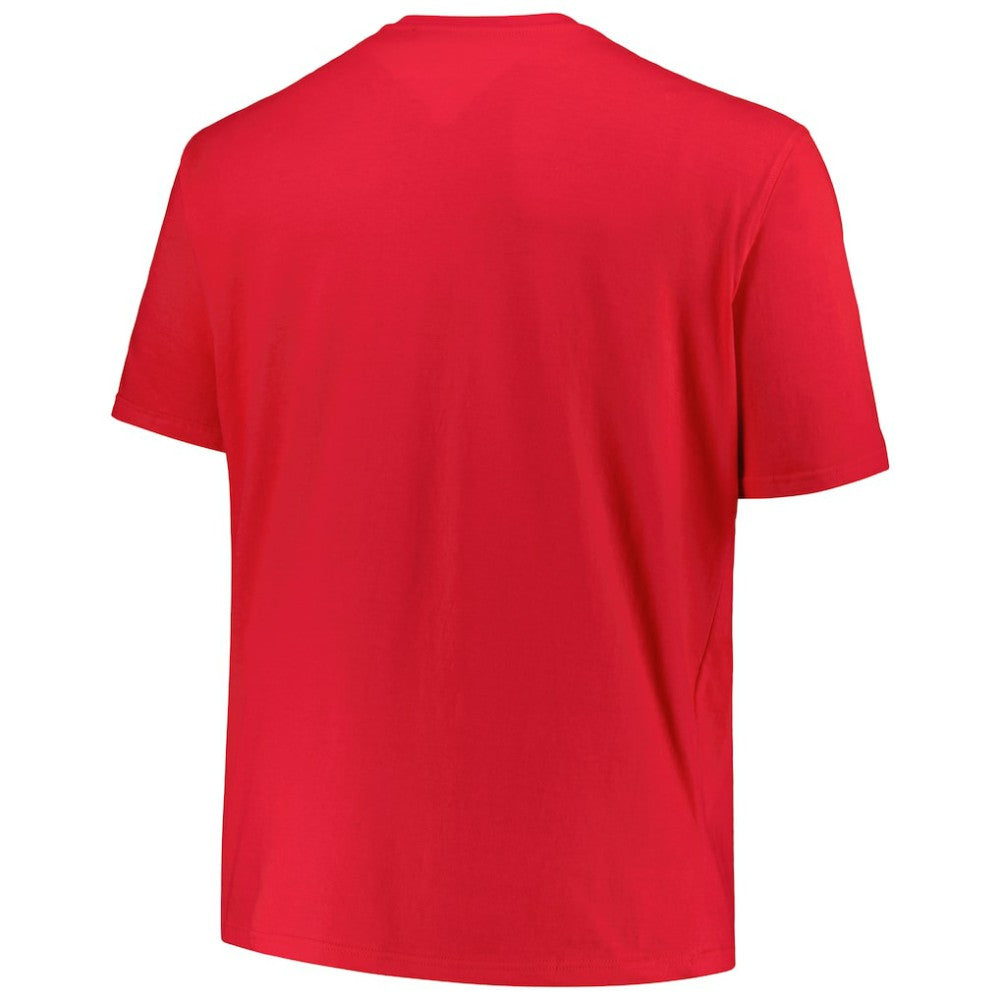 New Jersey Devils Profile Big & Tall Arch Over Logo T-Shirt For Sale