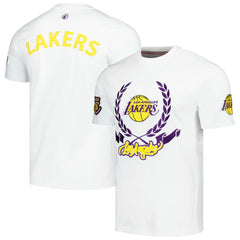 Los Angeles Lakers FISLL Unisex Heritage Crest T-Shirt Online