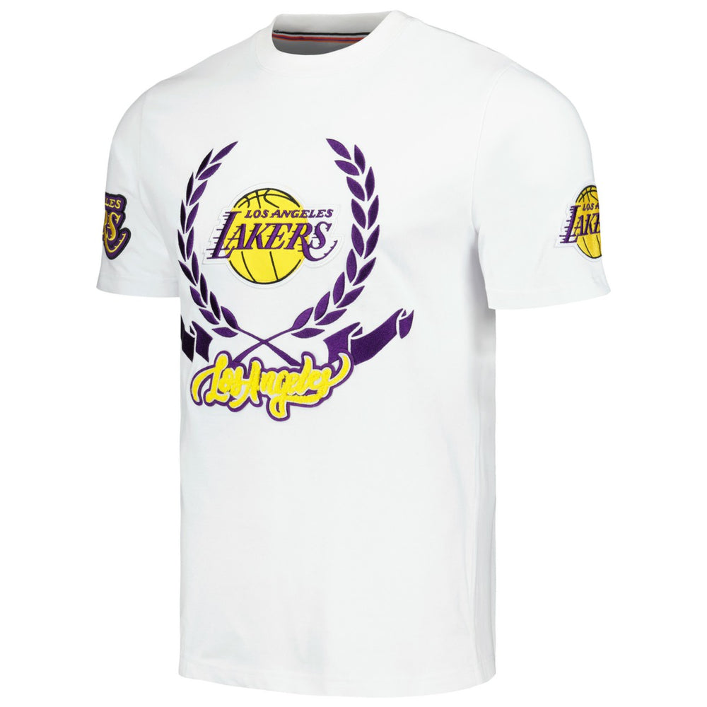 Los Angeles Lakers FISLL Unisex Heritage Crest T-Shirt Online