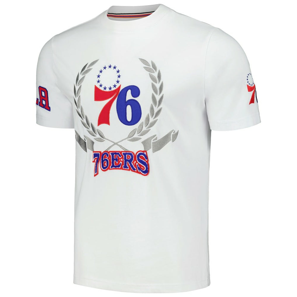 Philadelphia 76ers FISLL Unisex Heritage Crest T-Shirt Online