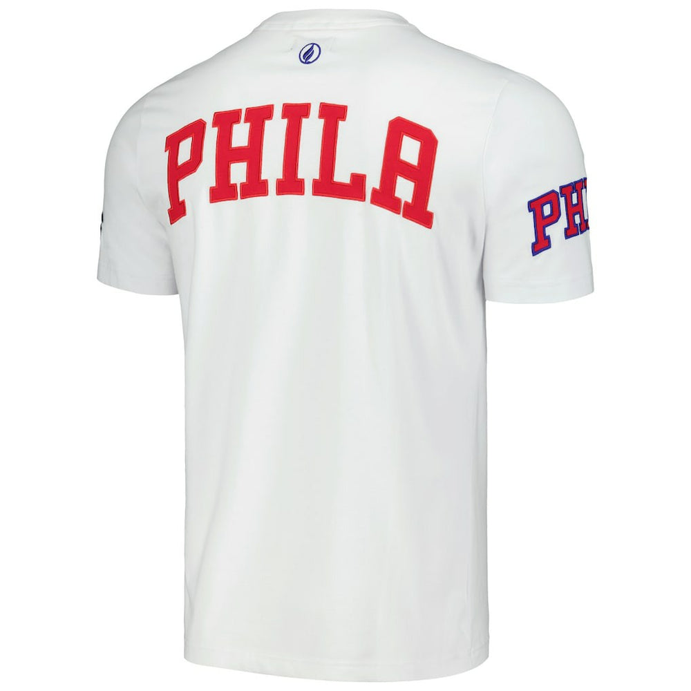Philadelphia 76ers FISLL Unisex Heritage Crest T-Shirt Online