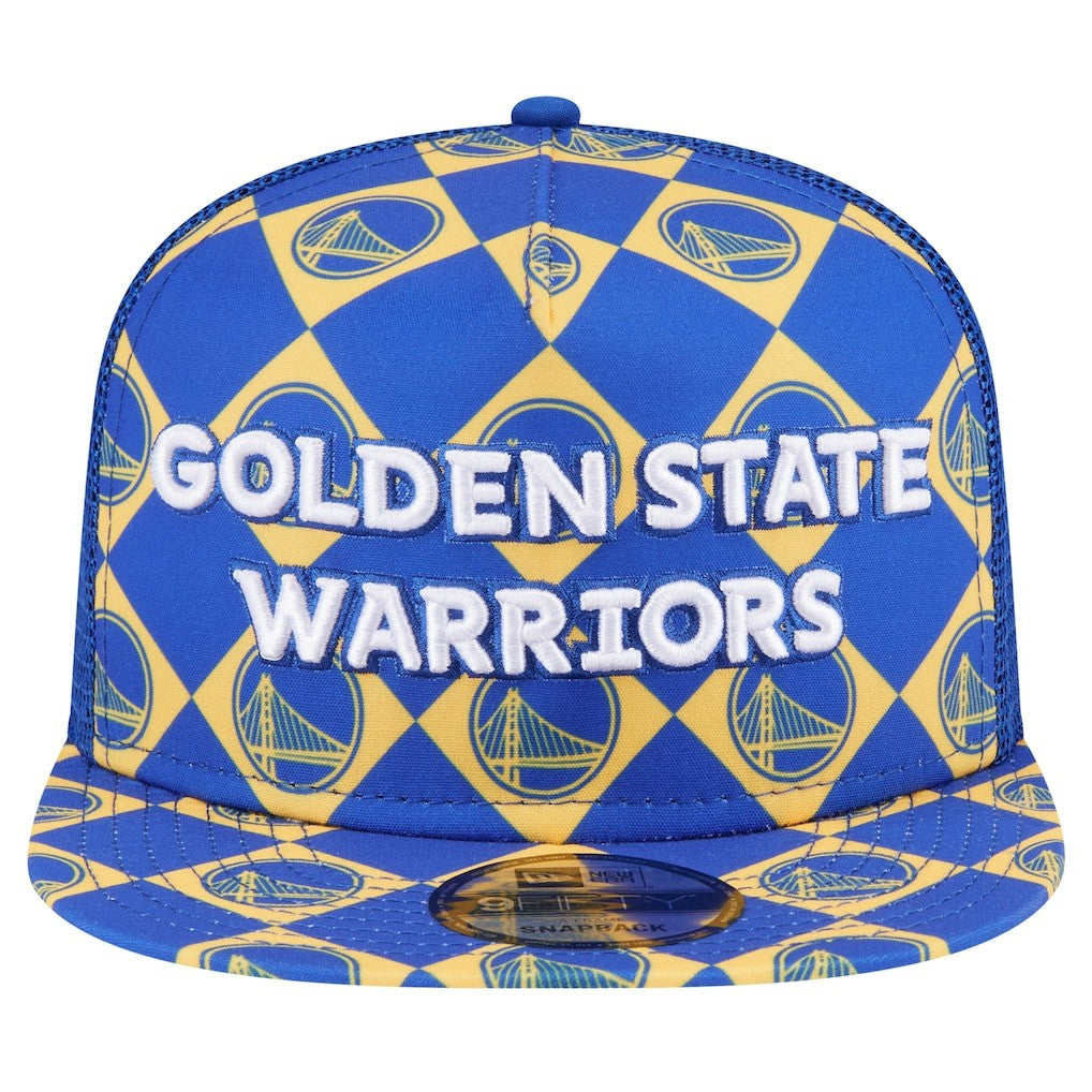 Golden State Warriors Seeing Diamonds A-Frame Trucker 9FIFTY Snapback Hat sale Online