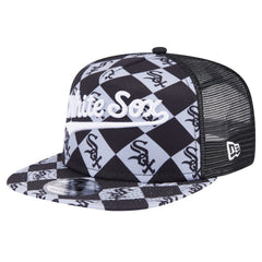 Chicago White Sox New Era Seeing Diamonds A-Frame Trucker 9FIFTY Snapback Hat | MLB Sale