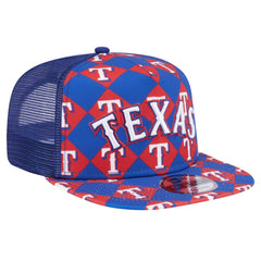Texas Rangers New Era Seeing Diamonds A-Frame Trucker 9FIFTY Snapback Hat | MLB US