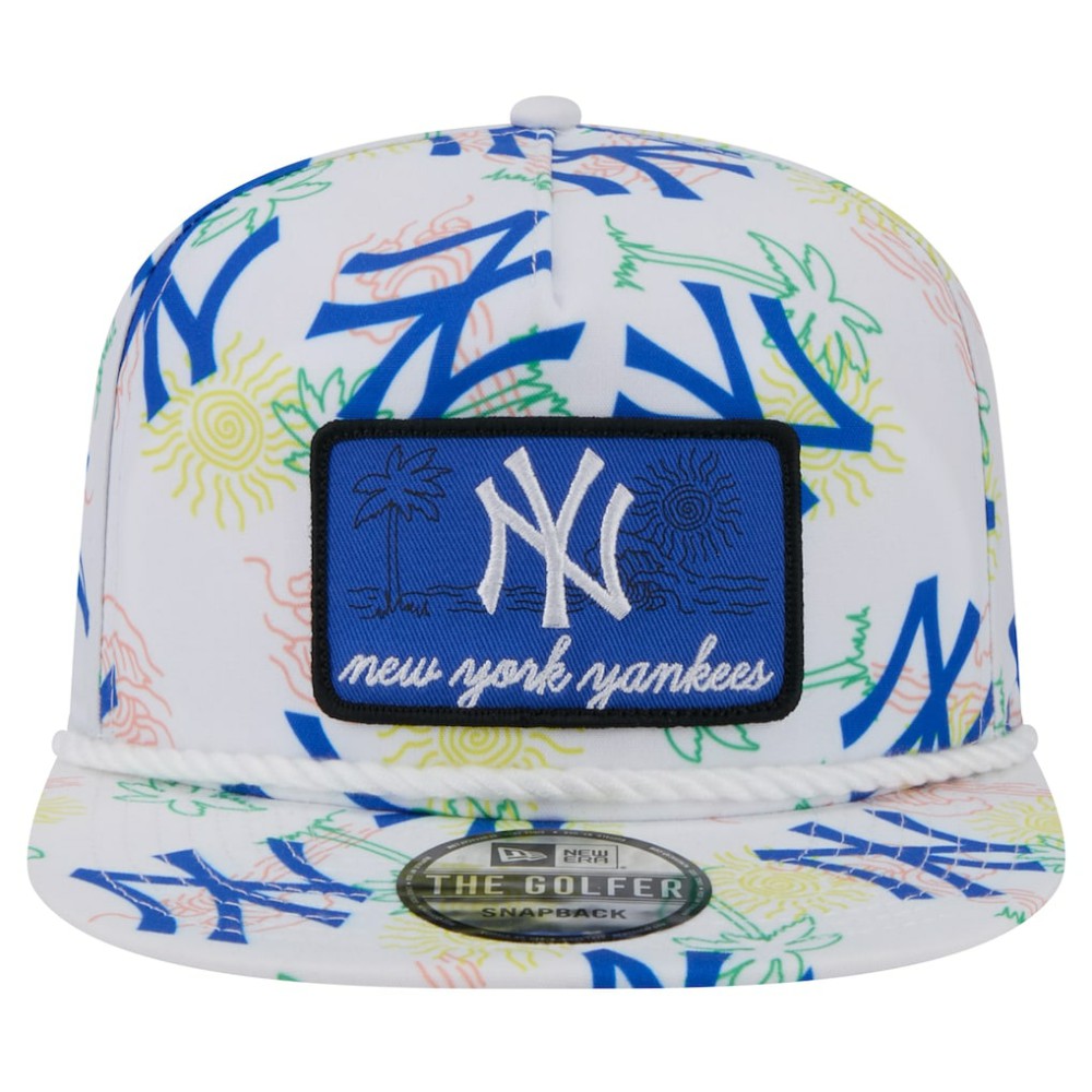 New York Yankees New Era Islander Golfer Snapback Hat | MLB Outlet