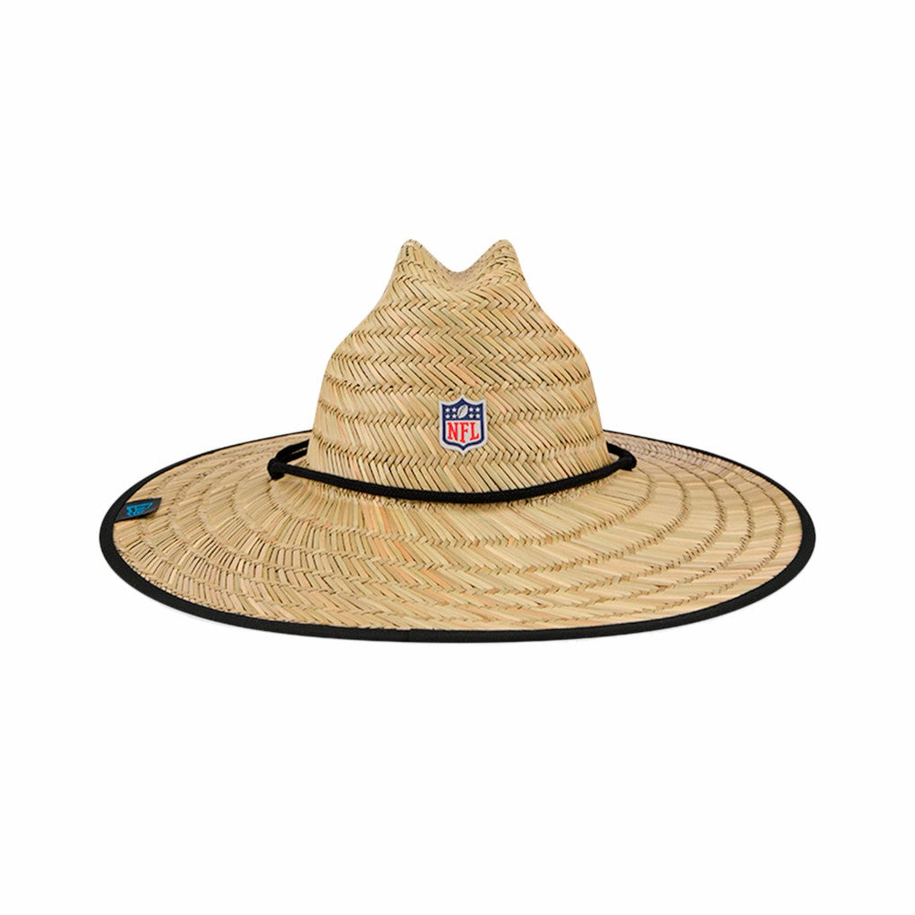 Carolina Panthers New Era NFL Training Camp Straw Lifeguard Hat