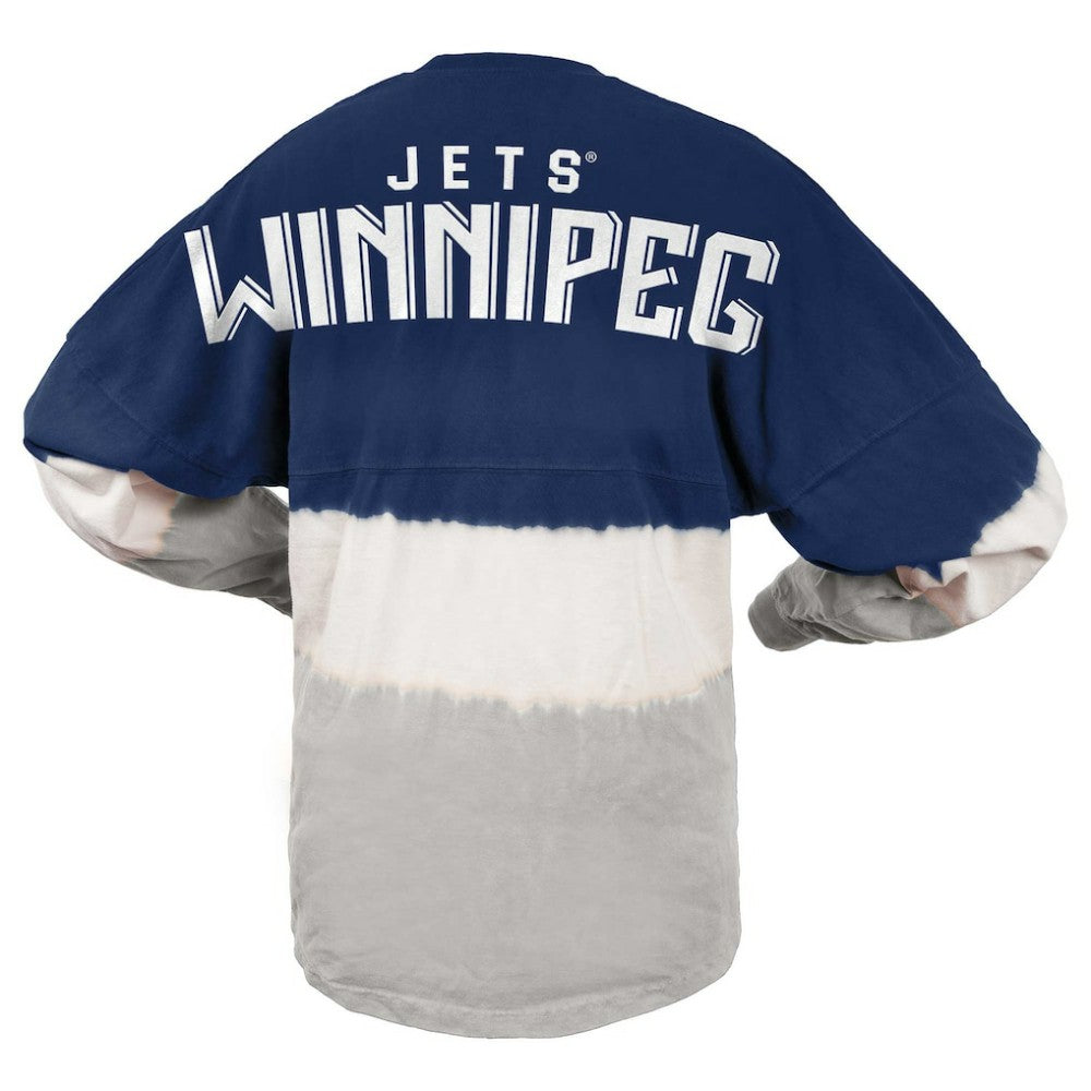 Winnipeg Jets Fanatics Women's Ombre Long Sleeve T-Shirt On Sale