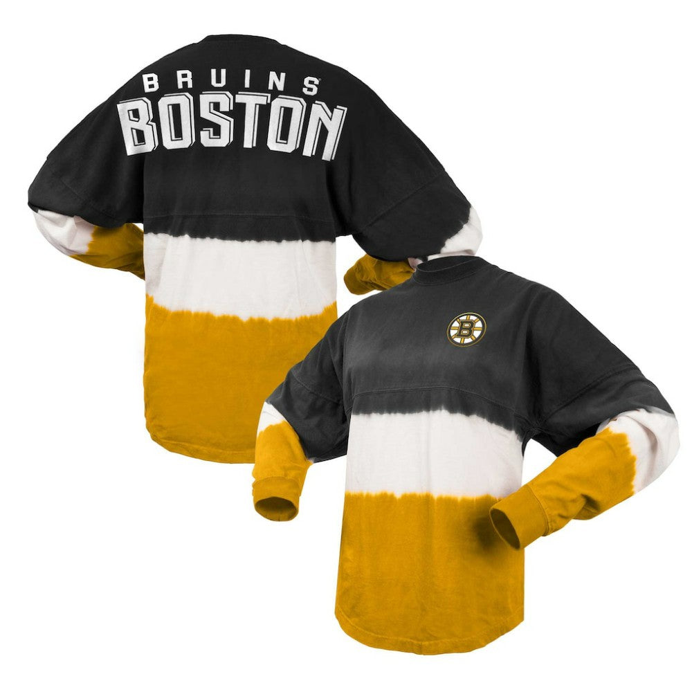 Boston Bruins Fanatics Women's Ombre Long Sleeve T-Shirt Outlet