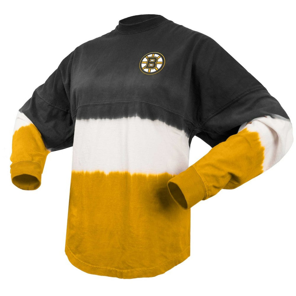 Boston Bruins Fanatics Women's Ombre Long Sleeve T-Shirt Outlet