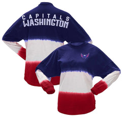 Washington Capitals Fanatics Women's Ombre Long Sleeve T-Shirt For Sale