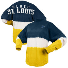 St. Louis Blues Fanatics Women's Ombre Long Sleeve T-Shirt Online