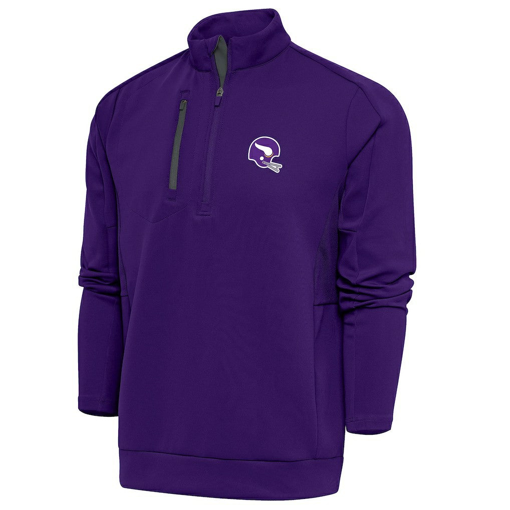 Minnesota Vikings  Antigua Generation Quarter-Zip Pullover Jacket