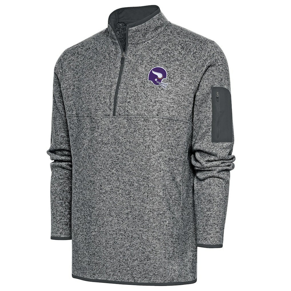 Minnesota Vikings  Antigua Fortune Quarter-Zip Pullover Jacket