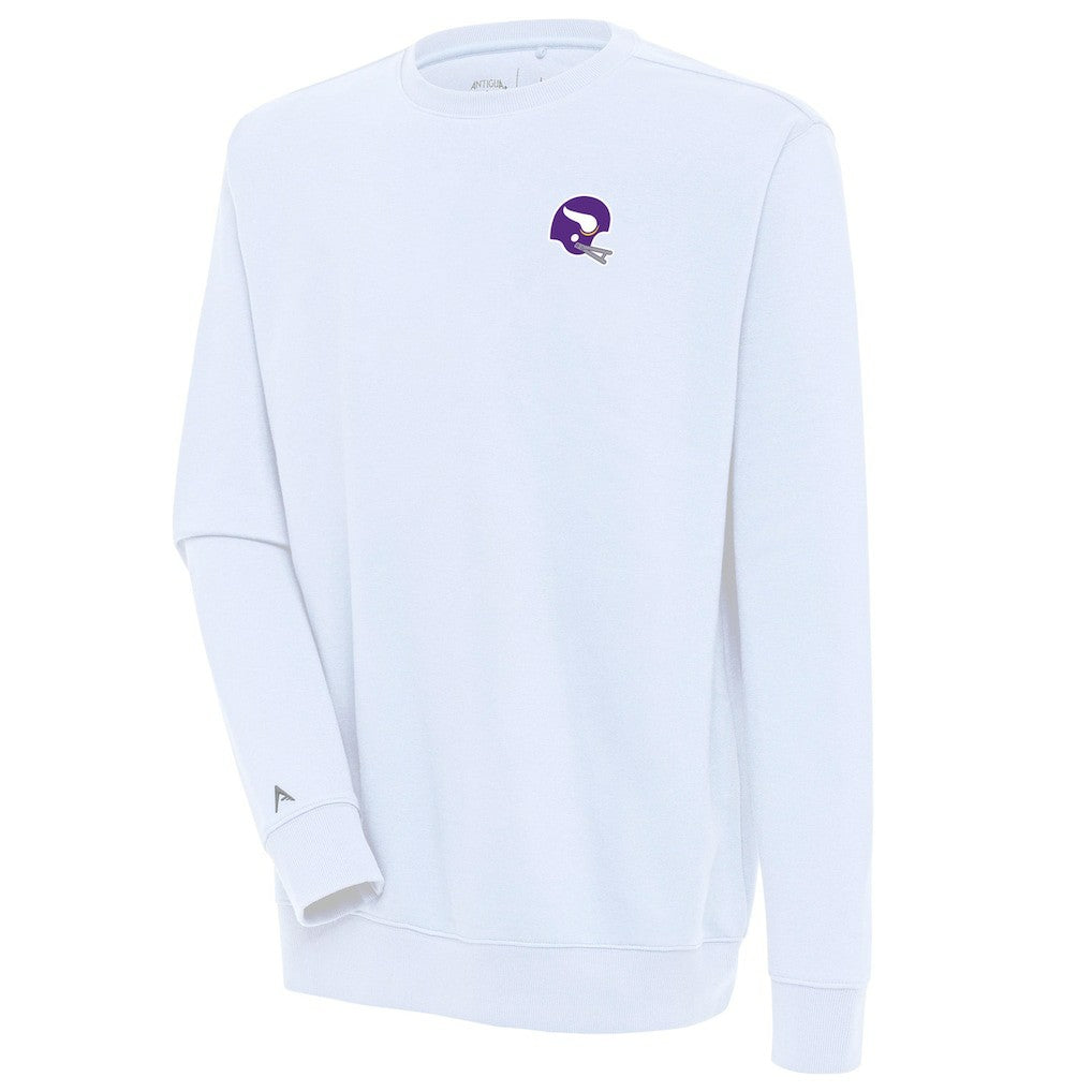 Minnesota Vikings  Antigua Victory Crewneck Pullover Sweatshirt