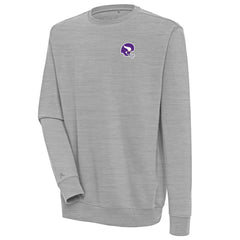 Minnesota Vikings  Antigua Victory Crewneck Pullover Sweatshirt
