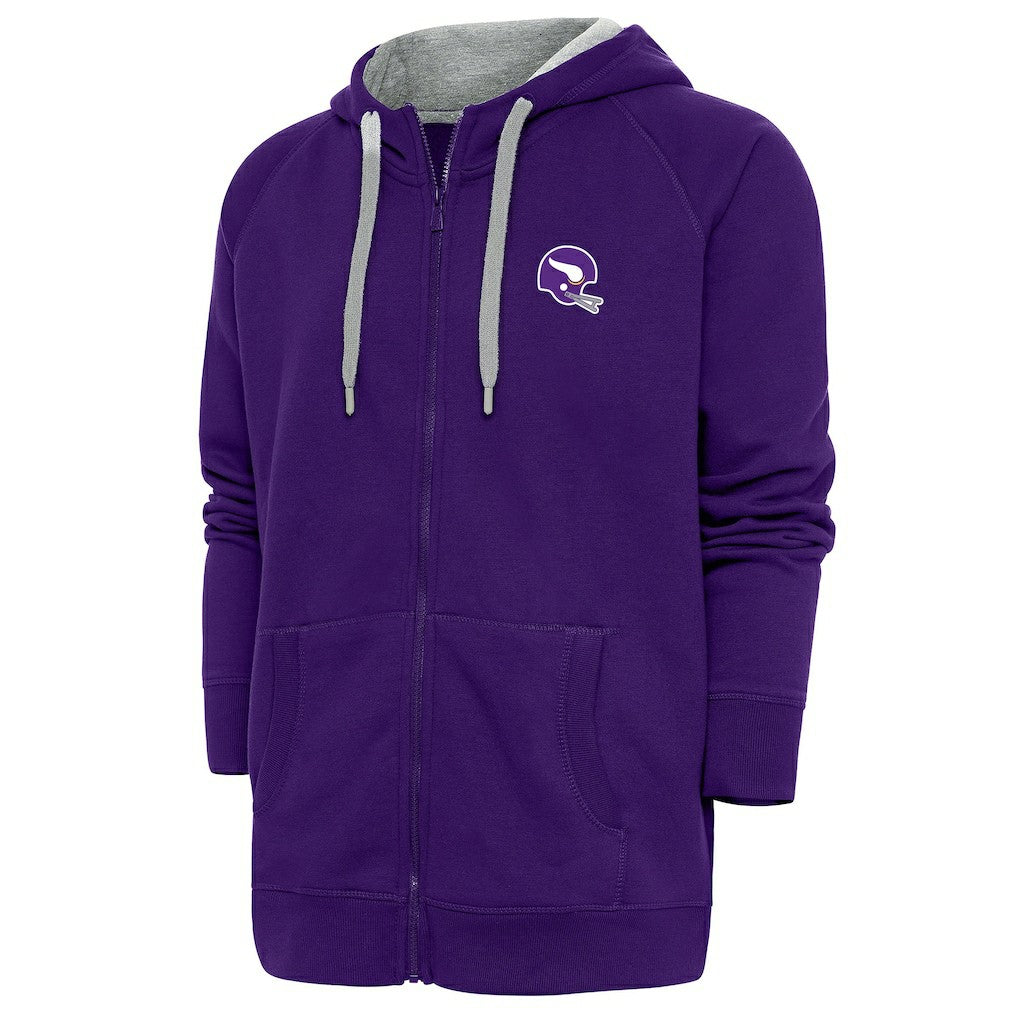 Minnesota Vikings  Antigua Victory Full-Zip Hoodie