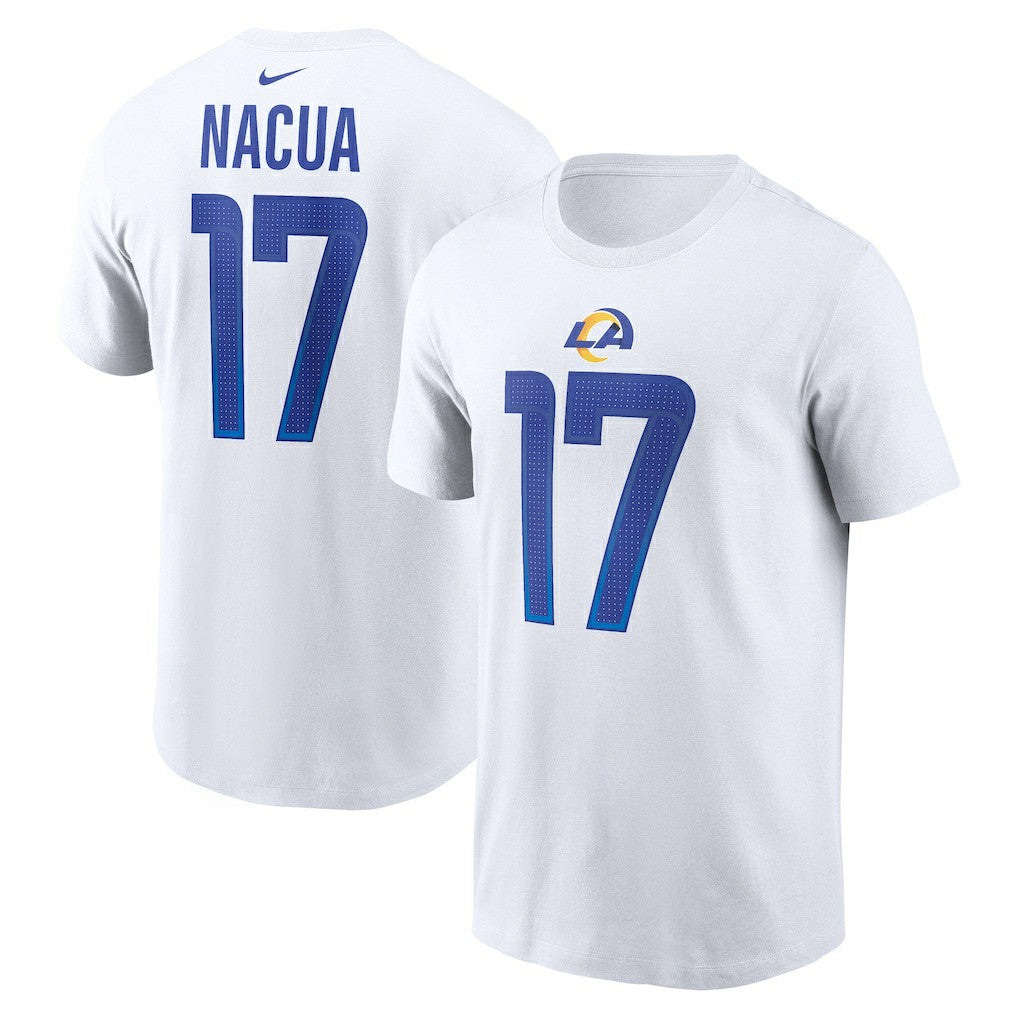 Los Angeles Rams Nike Puka Nacua  Player Name & Number T-Shirt