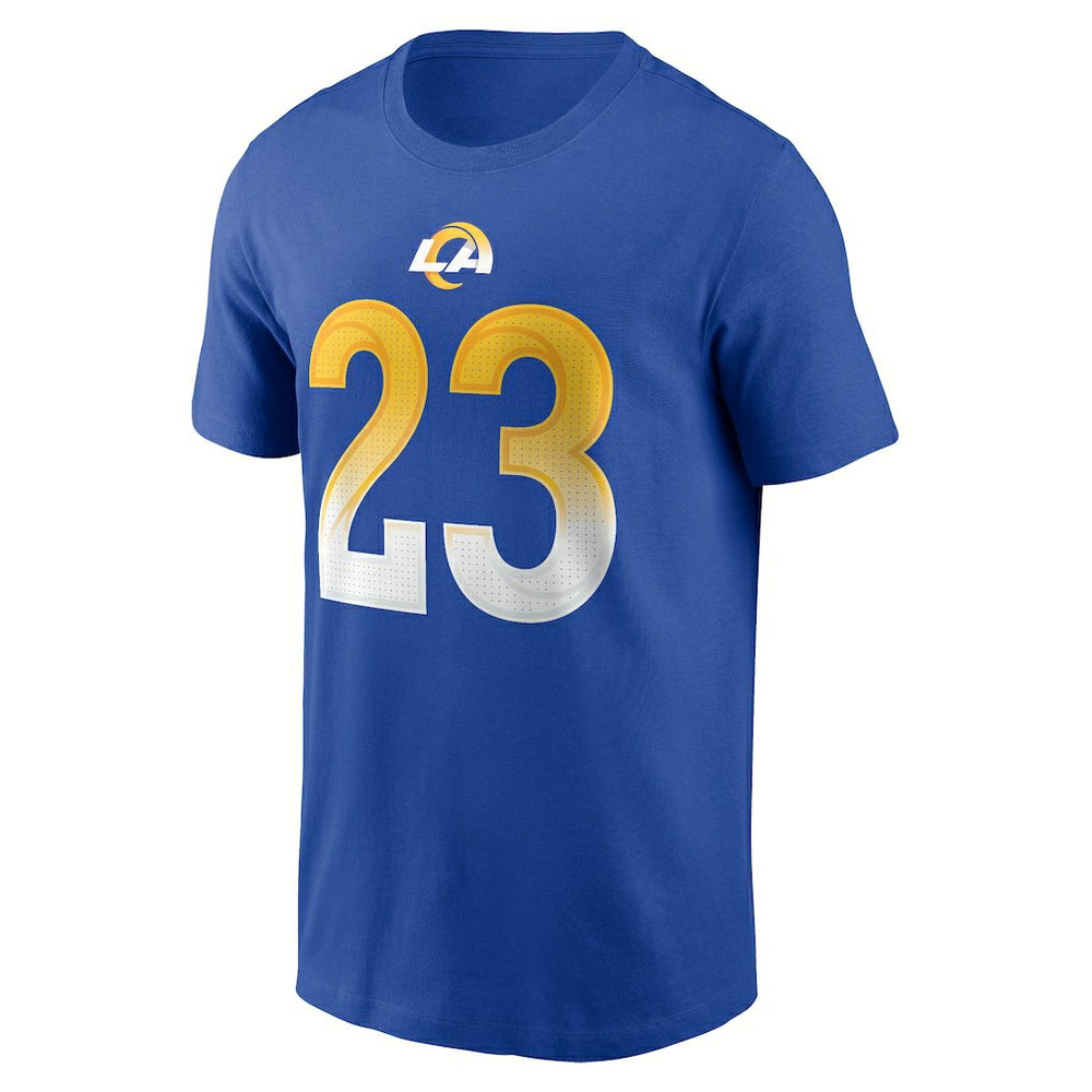 Los Angeles Rams Nike Kyren Williams  Player Name & Number T-Shirt