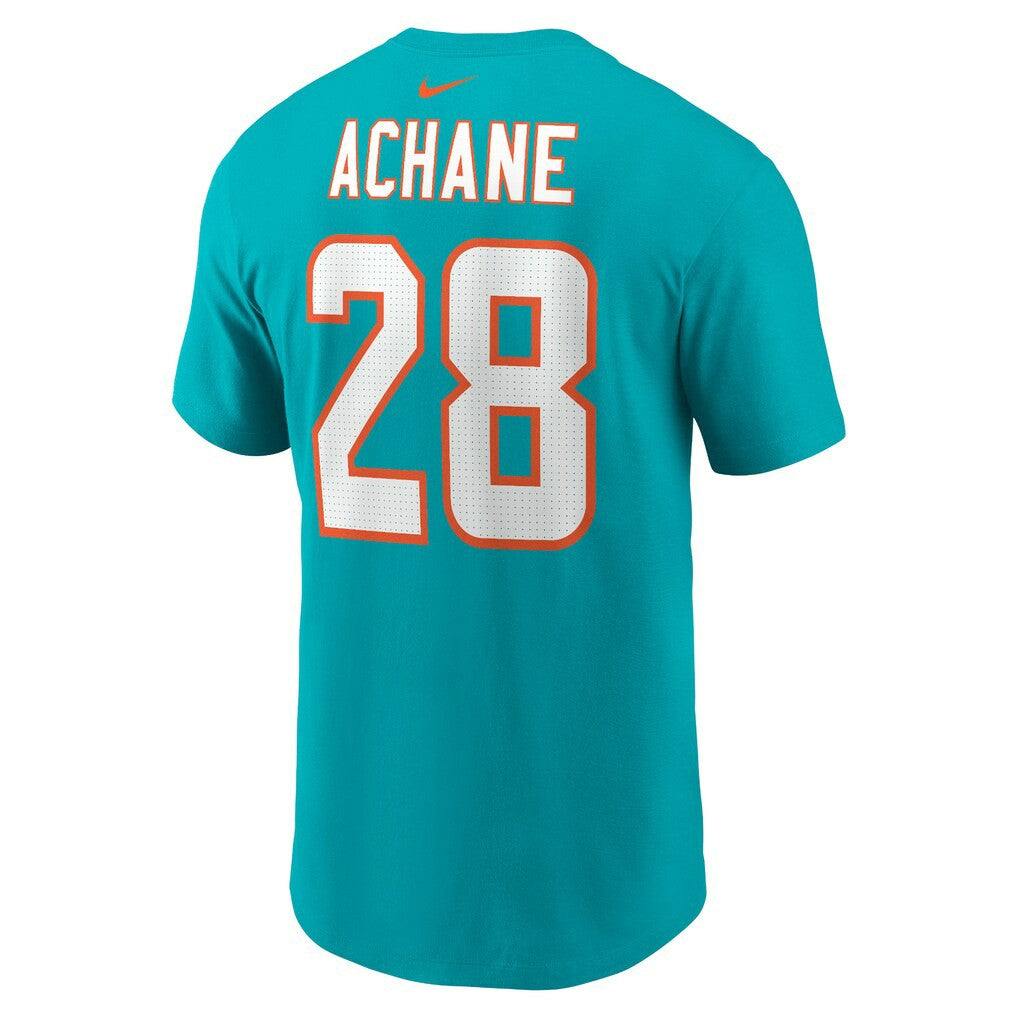 Miami Dolphins Nike De’Von Achane  Player Name & Number T-Shirt