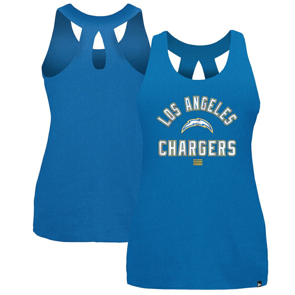 Los Angeles Chargers New Era Women's 2024 NFL Training Camp Tank Top