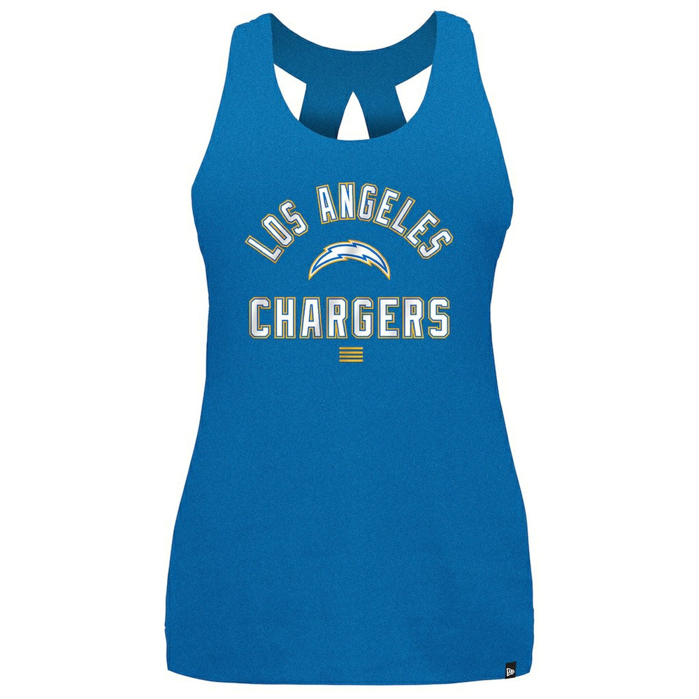 Los Angeles Chargers New Era Women's 2024 NFL Training Camp Tank Top