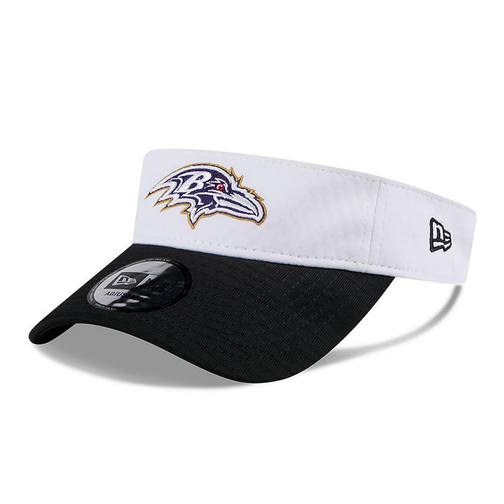 Baltimore Ravens New Era 2024 NFL Training Camp Adjustable Visor