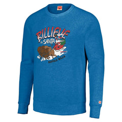 Buffalo Bills  Homage Unisex Holiday Raglan Tri-Blend Pullover Sweatshirt