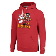 Kansas City Chiefs  Homage Unisex Holiday Raglan Tri-Blend Pullover Hoodie