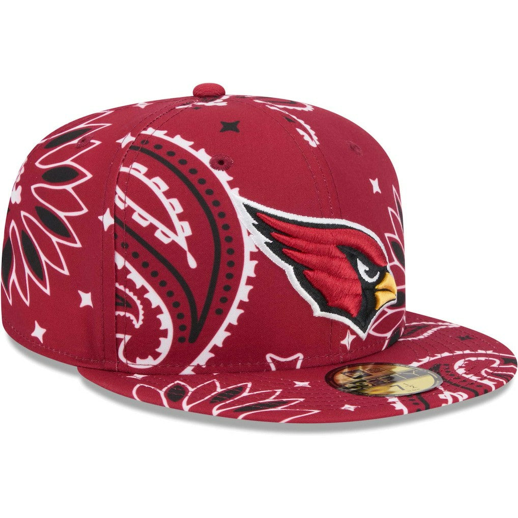 Arizona Cardinals New Era Paisley 59FIFTY Fitted Hat