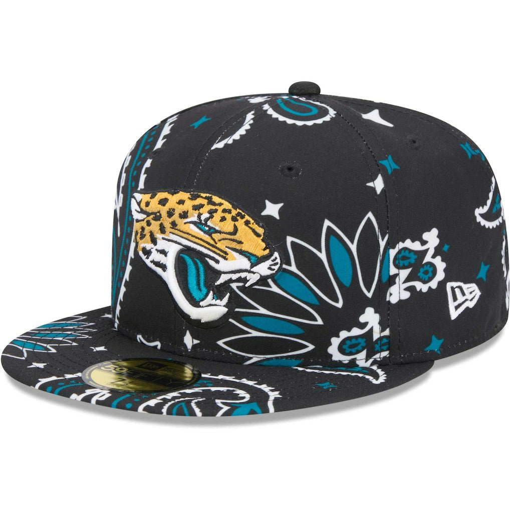 Jacksonville Jaguars New Era Paisley 59FIFTY Fitted Hat