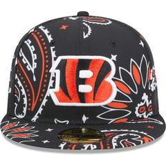 Cincinnati Bengals New Era Paisley 59FIFTY Fitted Hat
