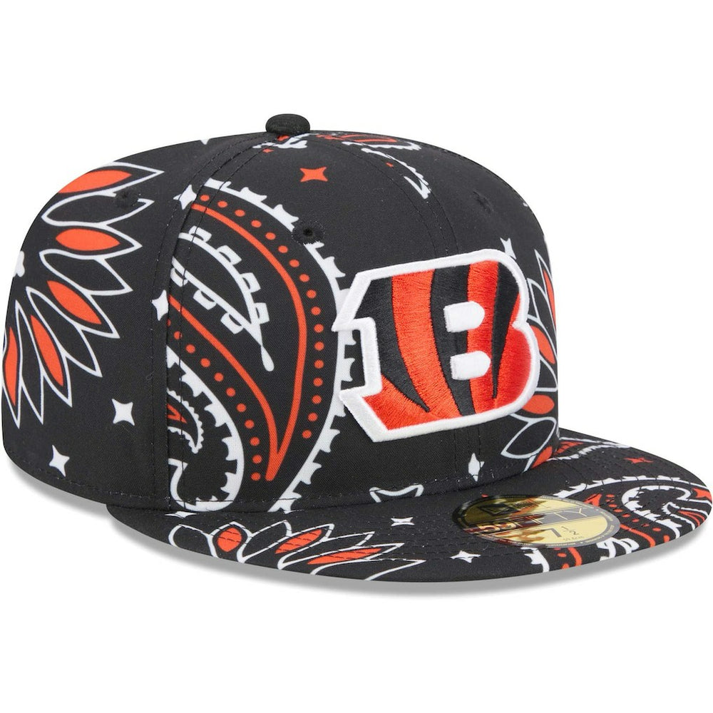 Cincinnati Bengals New Era Paisley 59FIFTY Fitted Hat