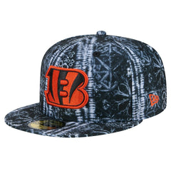 Cincinnati Bengals New Era Shibori 59FIFTY Fitted Hat