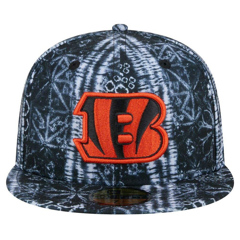 Cincinnati Bengals New Era Shibori 59FIFTY Fitted Hat