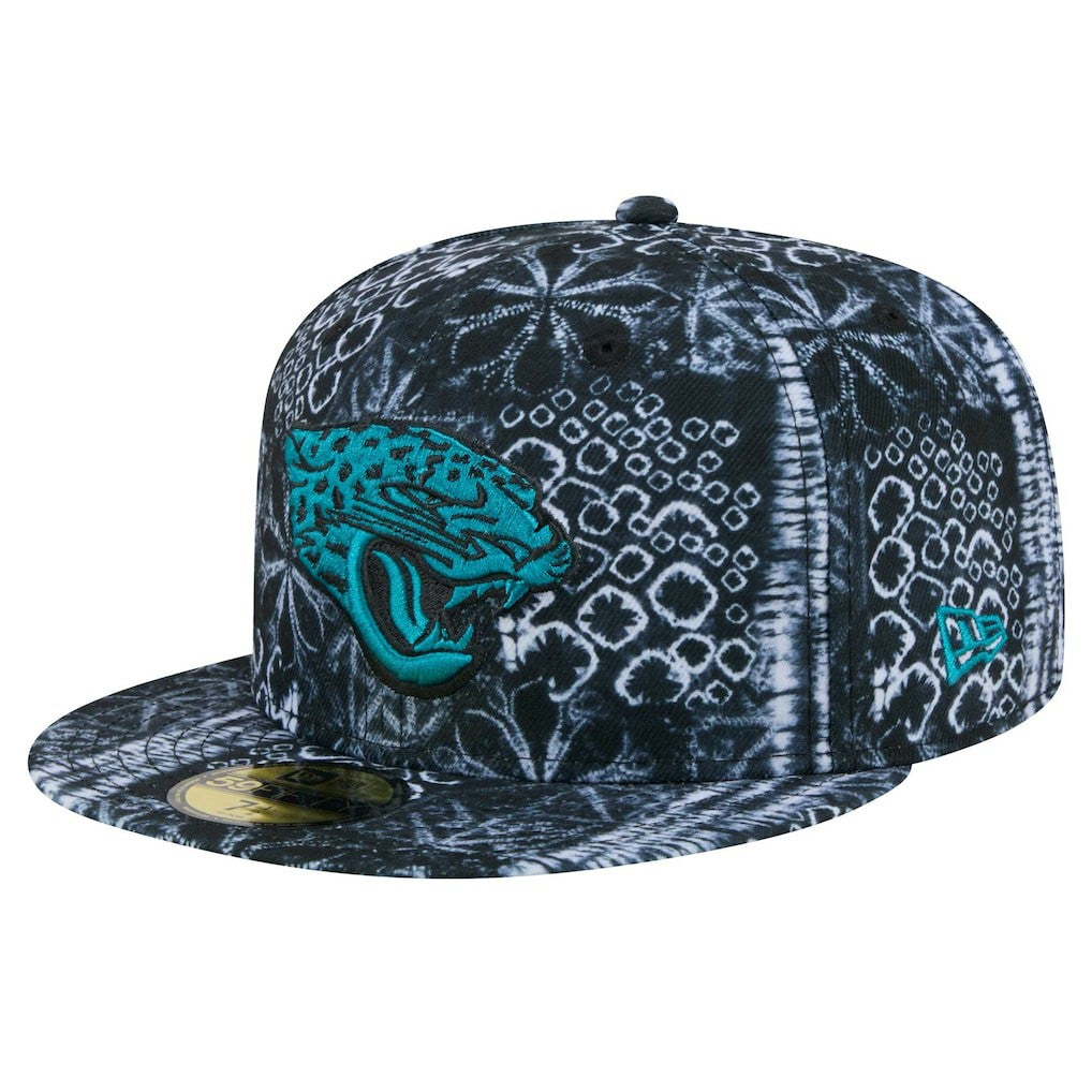 Jacksonville Jaguars New Era Shibori 59FIFTY Fitted Hat