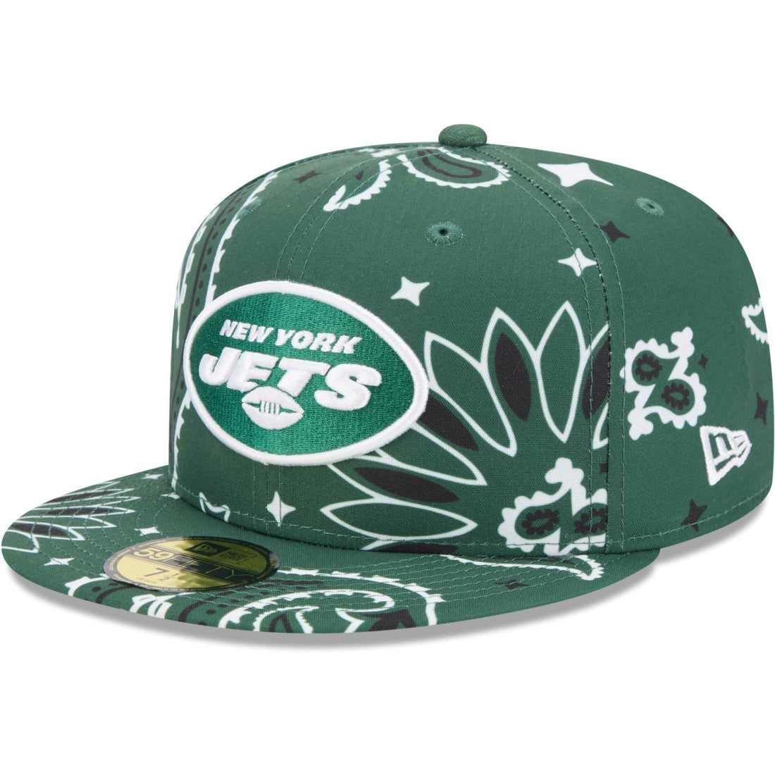 New York Jets New Era Paisley 59FIFTY Fitted Hat