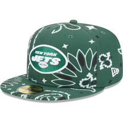 New York Jets New Era Paisley 59FIFTY Fitted Hat
