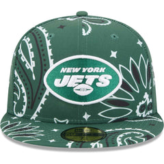 New York Jets New Era Paisley 59FIFTY Fitted Hat