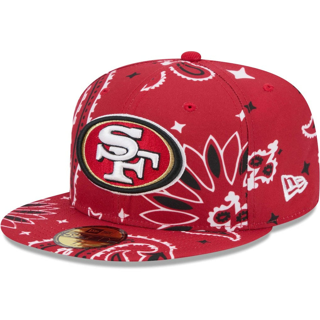 San Francisco 49ers New Era Paisley 59FIFTY Fitted Hat
